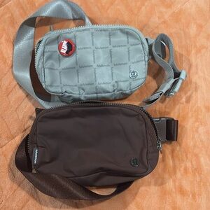 2 lightly used lululemon crossbodies!
